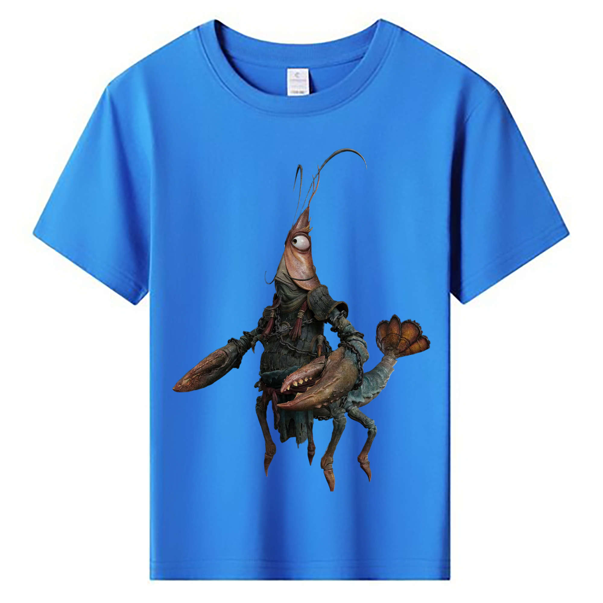 （画像用） Ne Zha 2 ナタ 魔童の大暴れ 綿100％キッズTシャツ（フロントプリント）